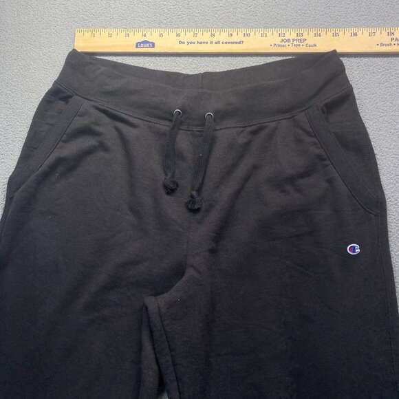 Champion Womens Athletic Pants, Black Size Large,Drawstring,Pockets,Athleticwear - Picture 6 of 9